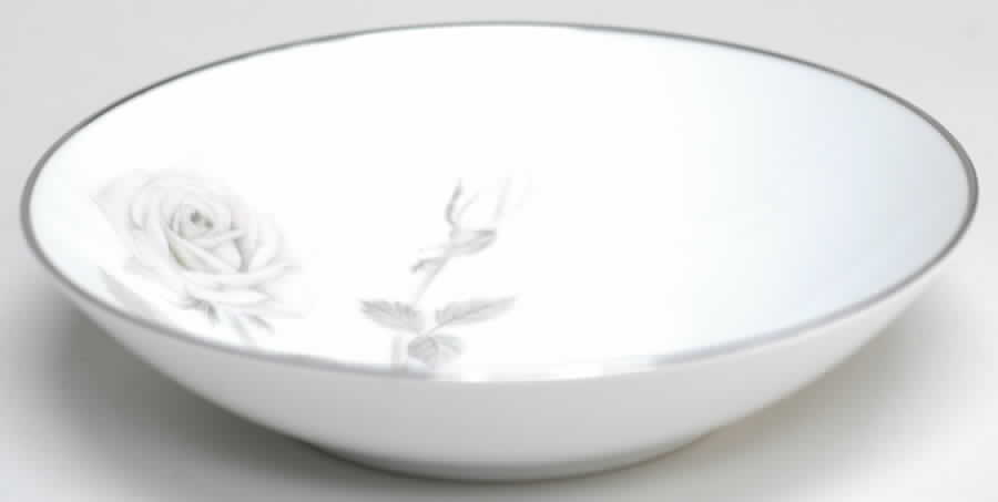 Melrose (Platinum Coupe) Fruit/Dessert (Sauce) Bowl by Noritake-1