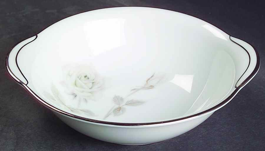Melrose (Platinum Coupe) Lugged Cereal Bowl by Noritake-1