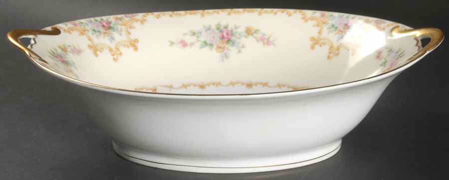 Melrose 10" Oval Vegetable Bowl by Noritake-1