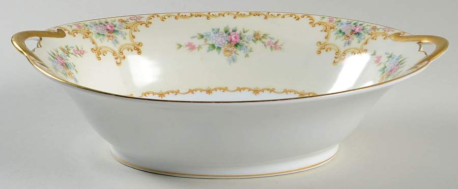 Melrose 10" Oval Vegetable Bowl by Noritake-1