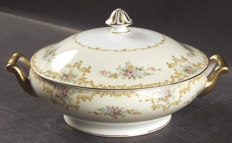 Melrose Round Covered Vegetable by Noritake-1