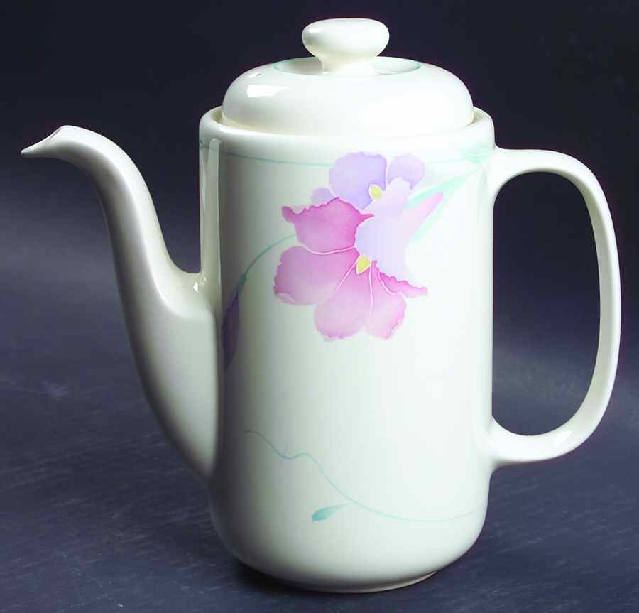 Mendocino Tea/Coffee Pot & Lid by Noritake-1