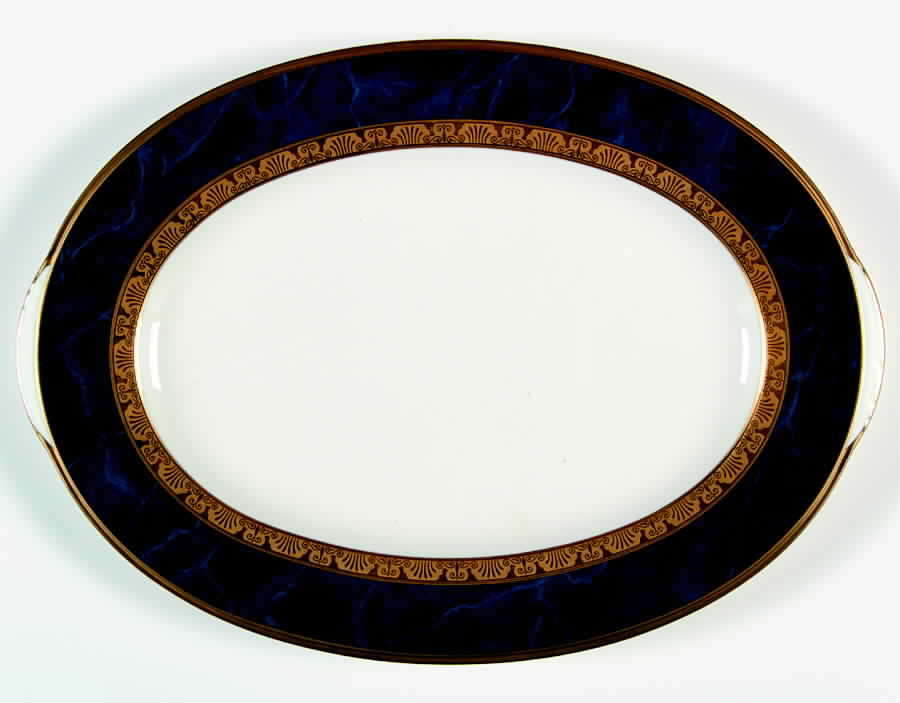 Mendelson 12" Oval Serving Platter by Noritake-1