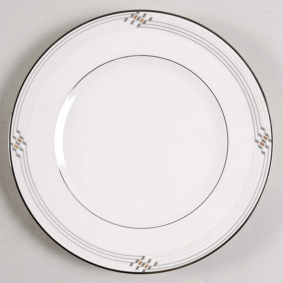 Merina Platinum Salad Plate by Noritake-1