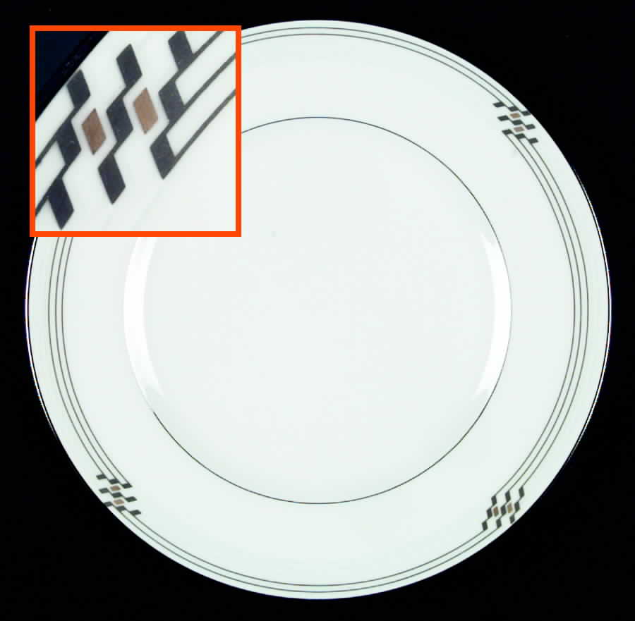 Merina Platinum Dinner Plate by Noritake-1