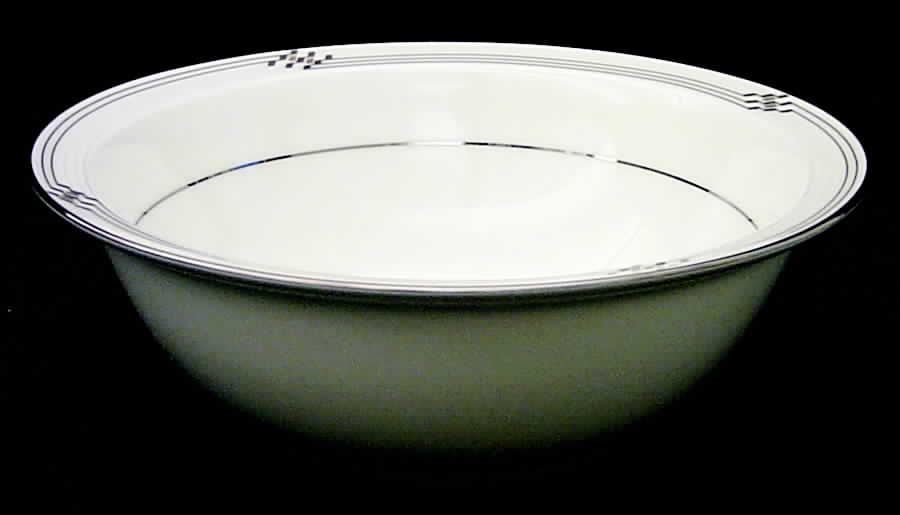 Merina Platinum 9" Round Vegetable Bowl by Noritake-1