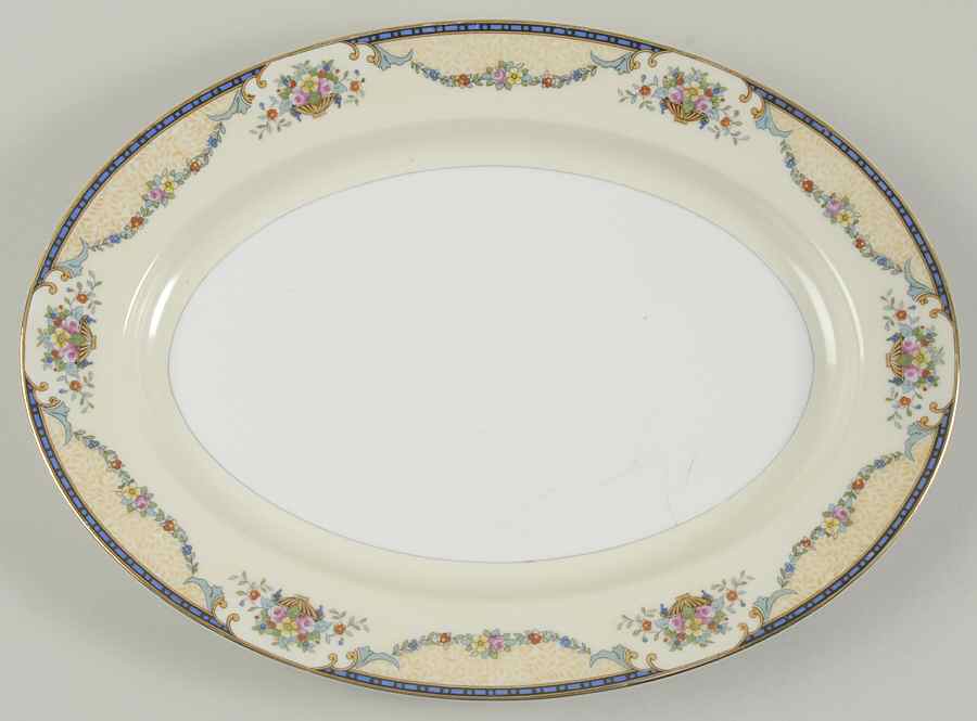 Mercedes 13" Oval Serving Platter by Noritake-1