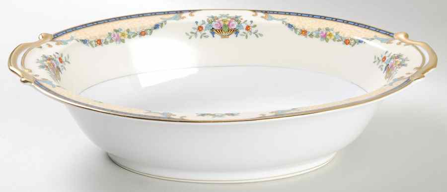 Mercedes 10" Oval Vegetable Bowl by Noritake-1
