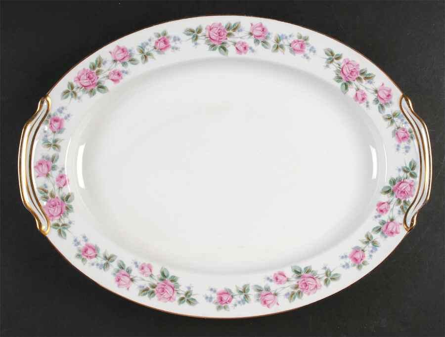 Merida 16" Oval Serving Platter by Noritake-1