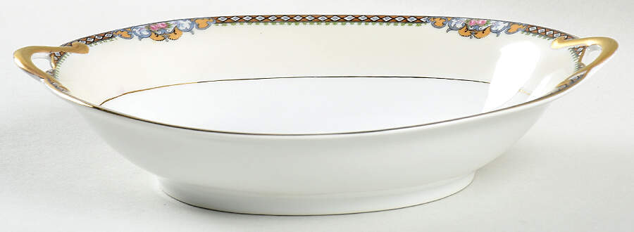 Meringo 9" Oval Vegetable Bowl by Noritake-1