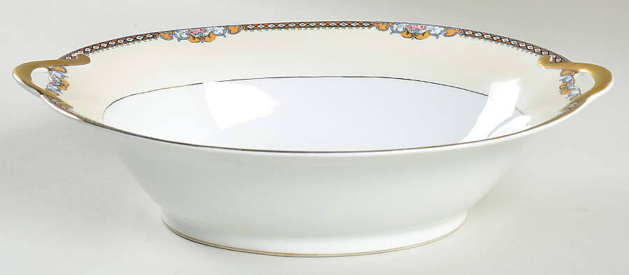 Meringo 10" Oval Vegetable Bowl by Noritake-1