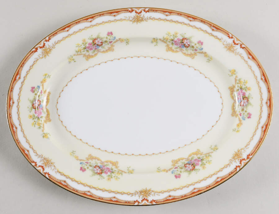 Merle 11" Oval Serving Platter by Noritake-1