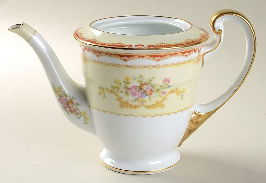 Merle Teapot No Lid by Noritake-1