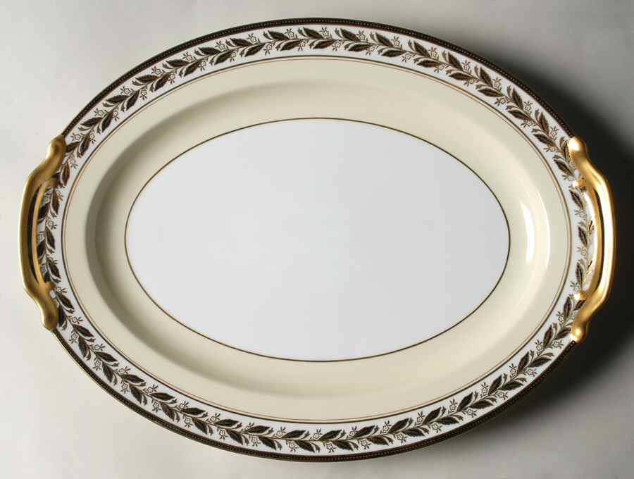 Merlin 16" Oval Serving Platter by Noritake-1