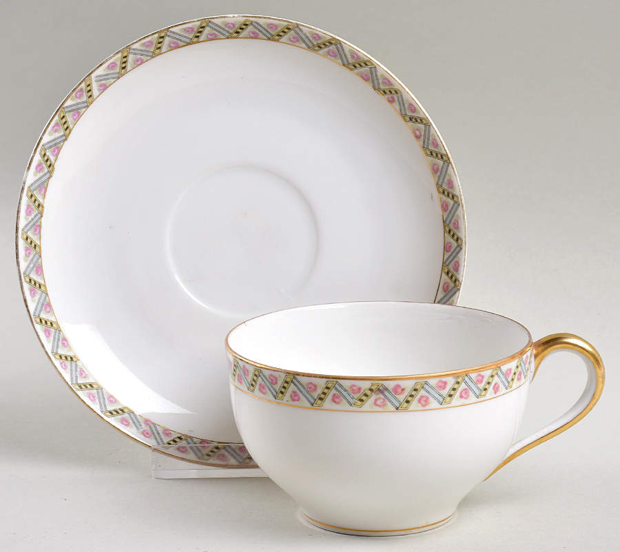 The Metz Oversized Cup & Saucer Set by Noritake-1