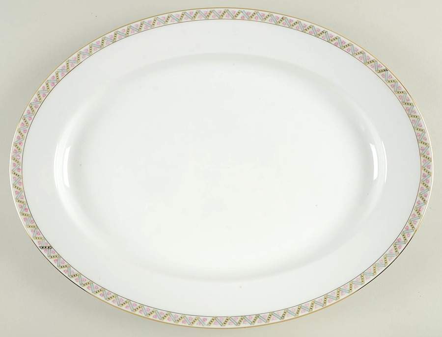 The Metz 16" Oval Serving Platter by Noritake-1