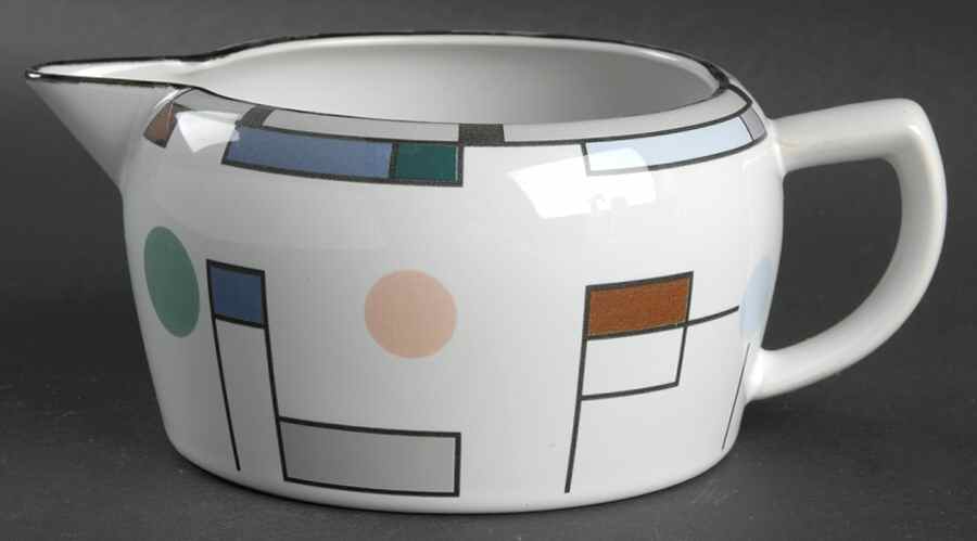 Metronome Gravy Boat by Noritake-1