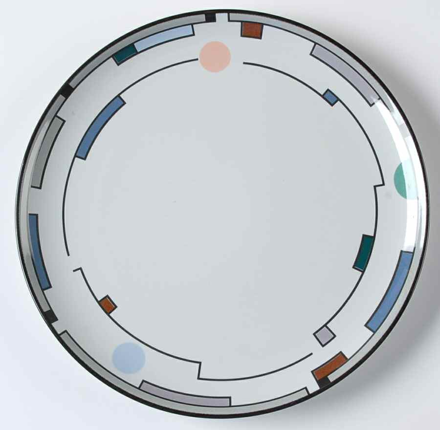Metronome Salad Plate by Noritake-1