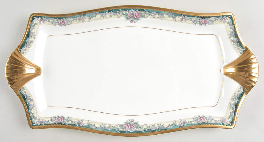 Mi Amor Large Sandwich Tray by Noritake-1
