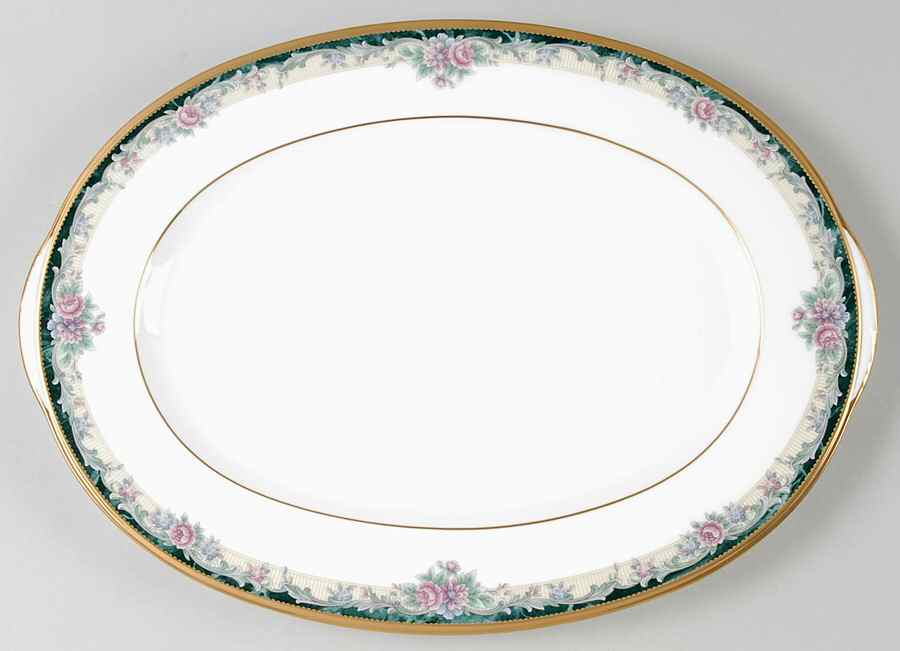 Mi Amor 14" Oval Serving Platter by Noritake-1