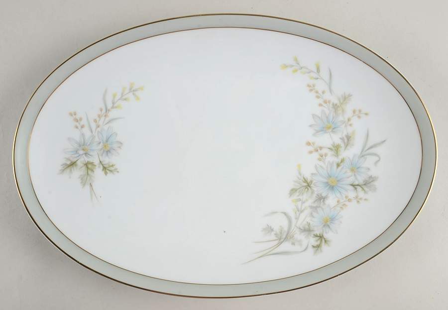 Michelle 14" Oval Serving Platter by Noritake-1