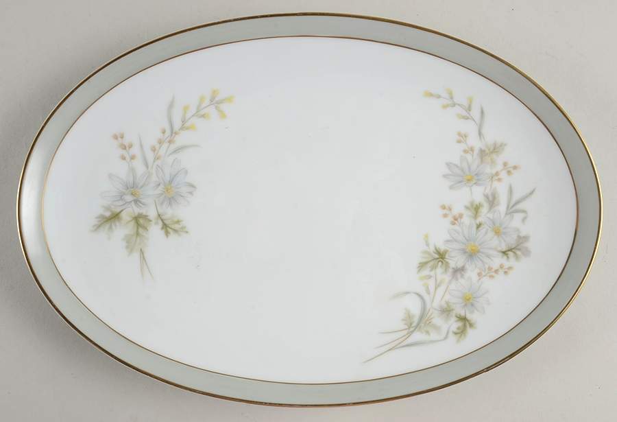 Michelle 12" Oval Serving Platter by Noritake-1