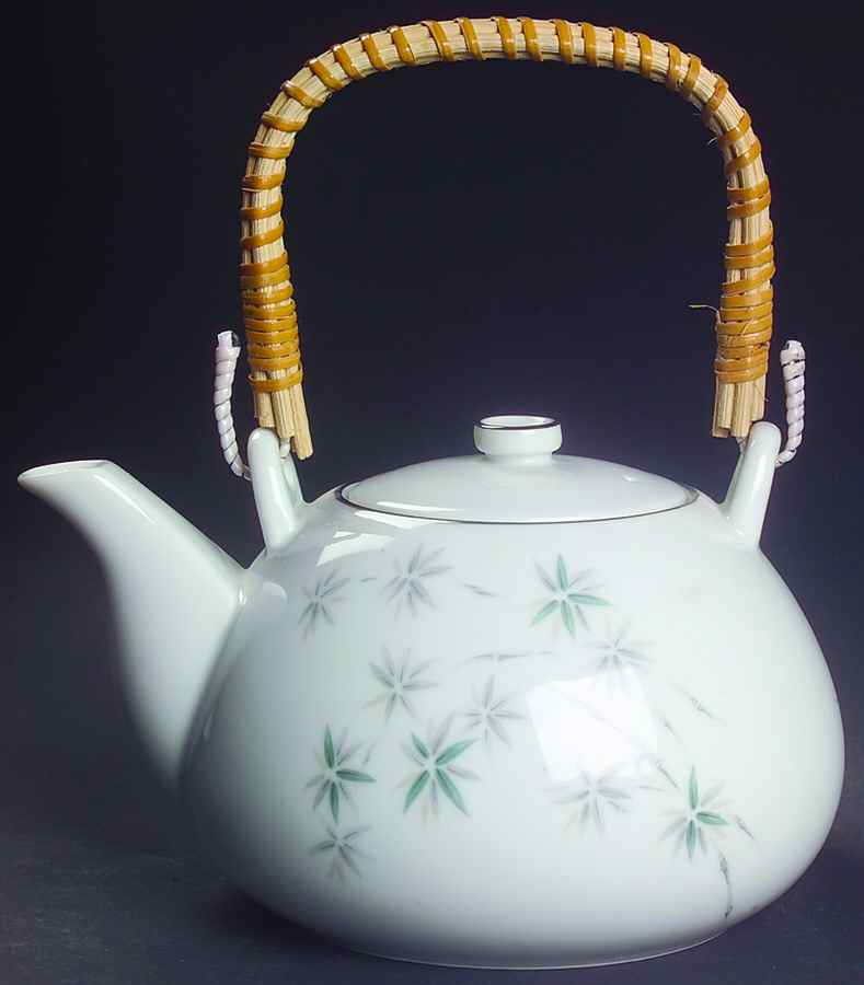 Midori Teapot & Lid by Noritake-1