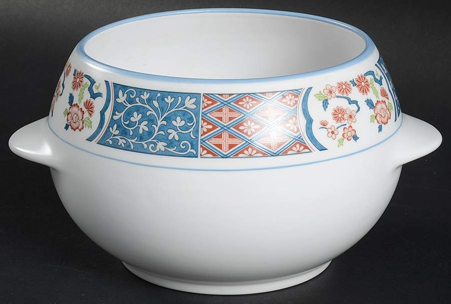 Ming Garden Fondue Pot No Lid by Noritake-1