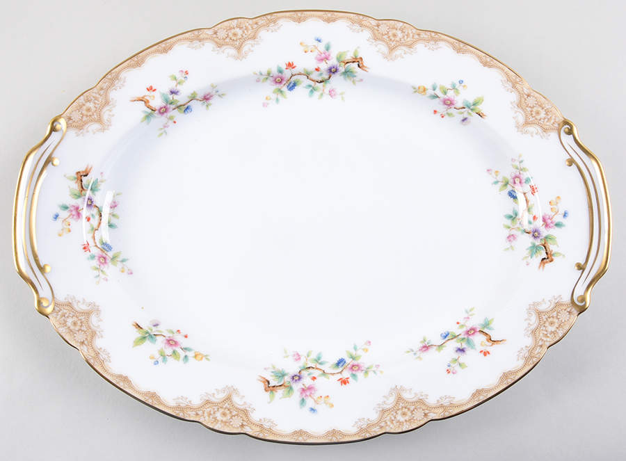 Mignon 16" Oval Serving Platter by Noritake-1