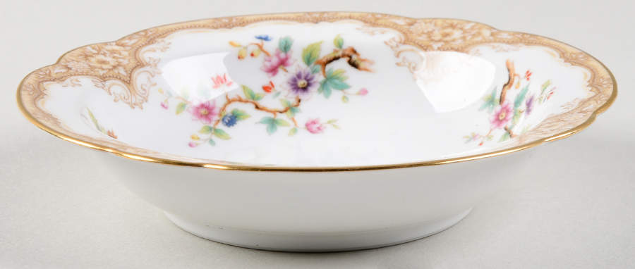 Mignon Rim Fruit/Dessert (Sauce) Bowl by Noritake-1
