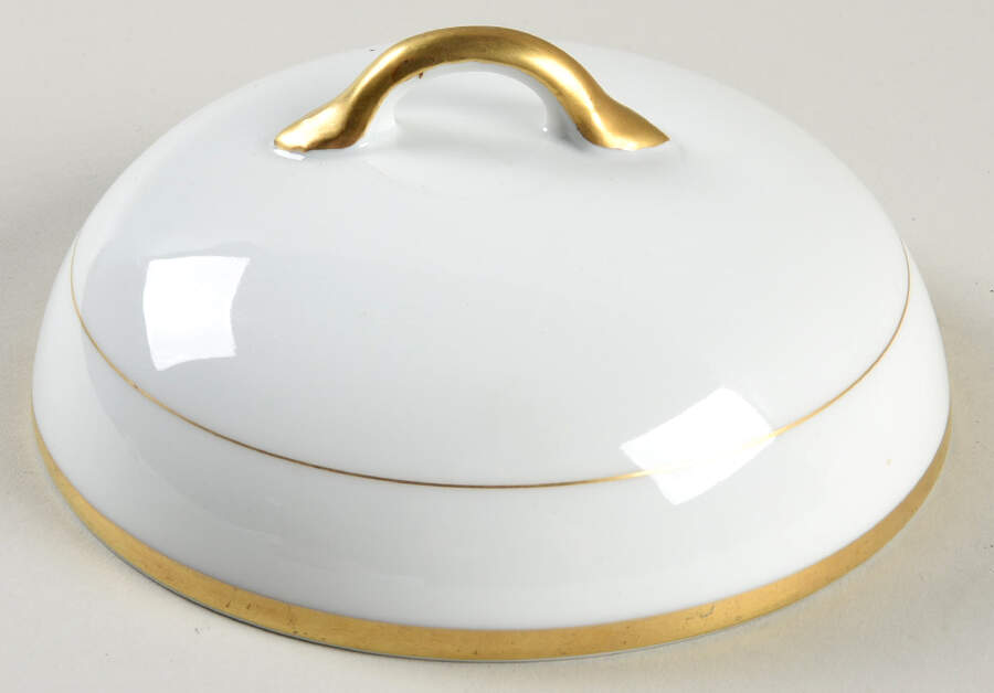 The Mikado Lid for Round Butter by Noritake-1