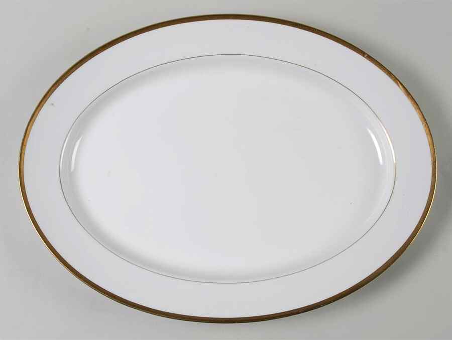 The Mikado 16" Oval Serving Platter by Noritake-1