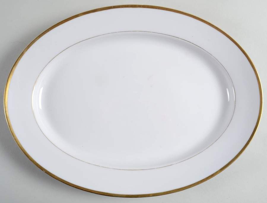 The Mikado 14" Oval Serving Platter by Noritake-1