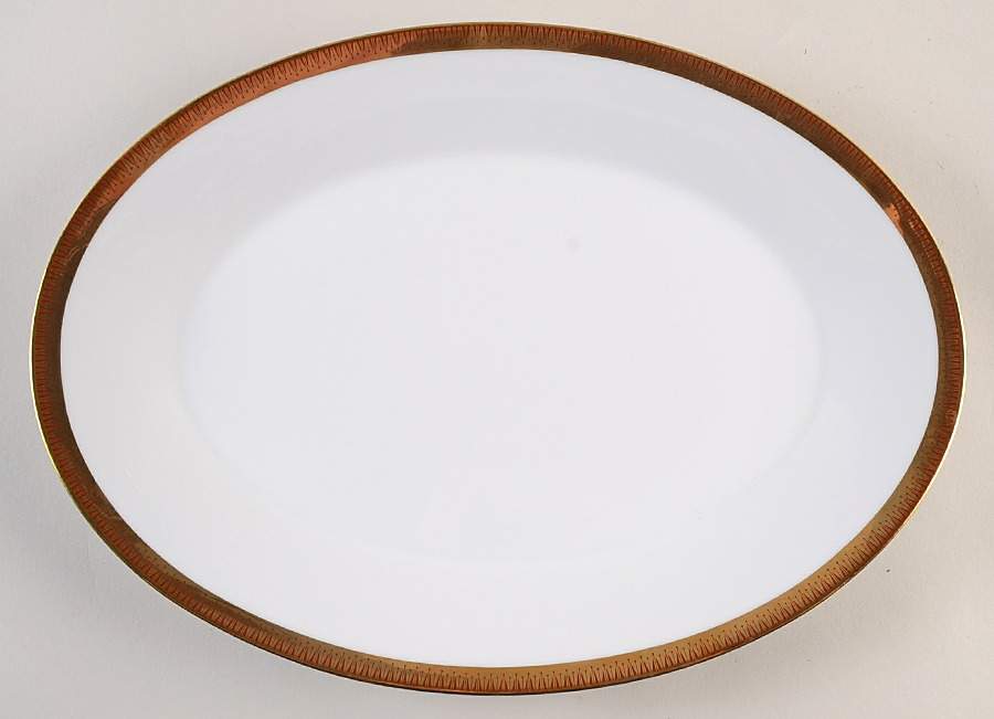Milton 14" Oval Serving Platter by Noritake-1