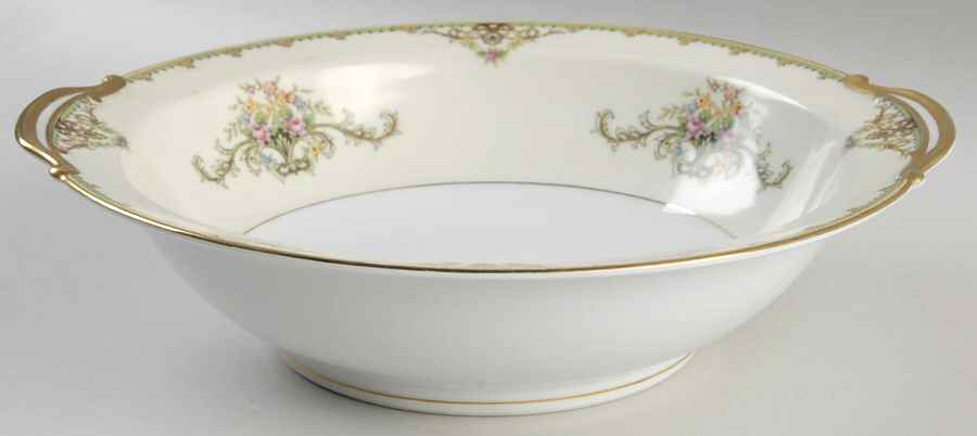 Milford (Patent 89486 or No #) 10" Round Vegetable Bowl by Noritake-1