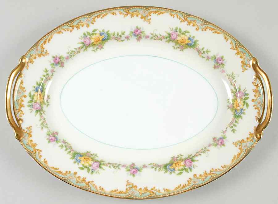 Milroy 11" Oval Serving Platter by Noritake-1