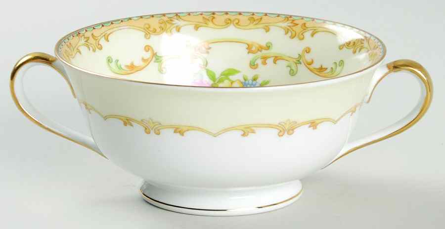 Mimi Footed Cream Soup Bowl by Noritake-1
