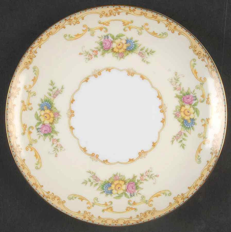 Mimi Dessert Plate/Cream Soup Saucer for Footed Bowl by Noritake-1