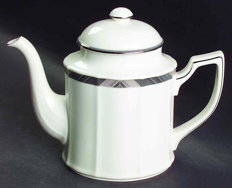 Midnight Majesty Tea/Coffee Pot & Lid by Noritake-1