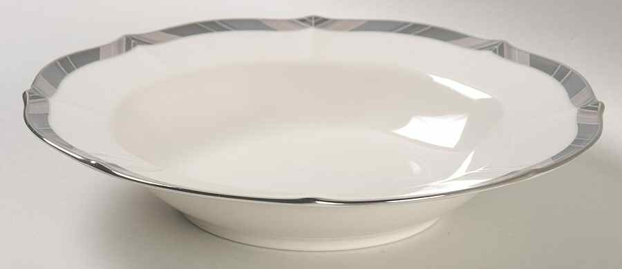 Midnight Majesty Rim Soup Bowl by Noritake-1