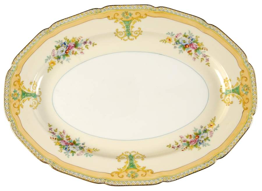 Mimosa 11" Oval Serving Platter by Noritake-1