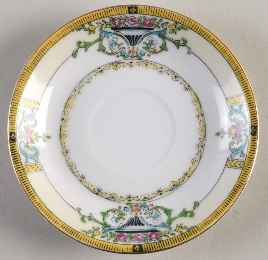 Minaret Saucer for Demitasse Cup by Noritake-1