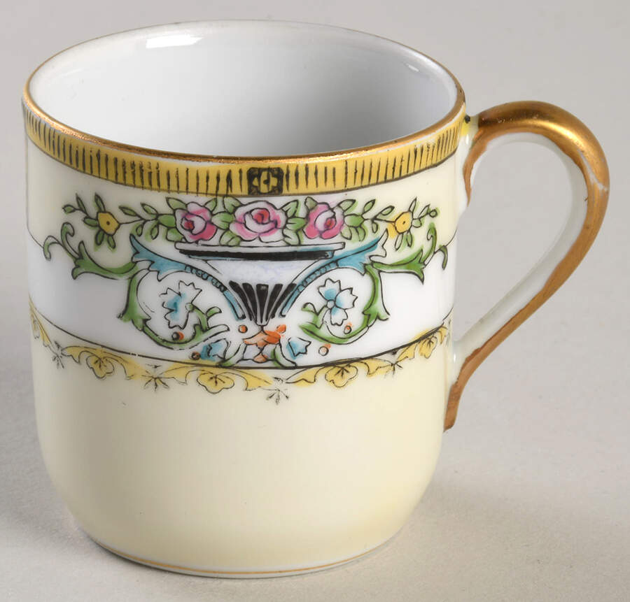 Minaret Flat Demitasse Cup by Noritake-1
