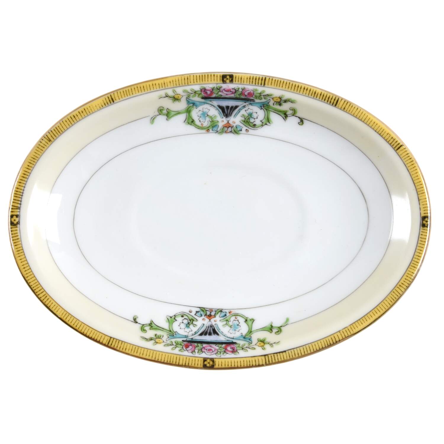 Minaret Individual Gravy Boat Underplate by Noritake-1