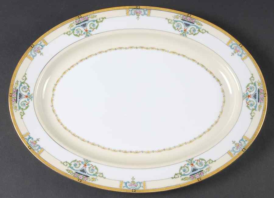 Minaret 13" Oval Serving Platter by Noritake-1