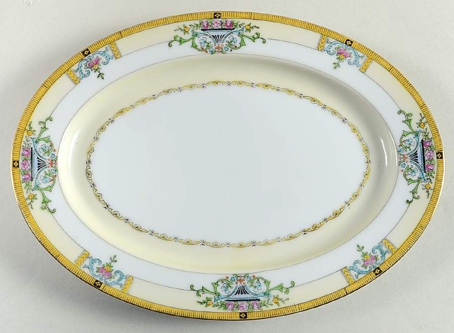Minaret 10" Oval Serving Platter by Noritake-1
