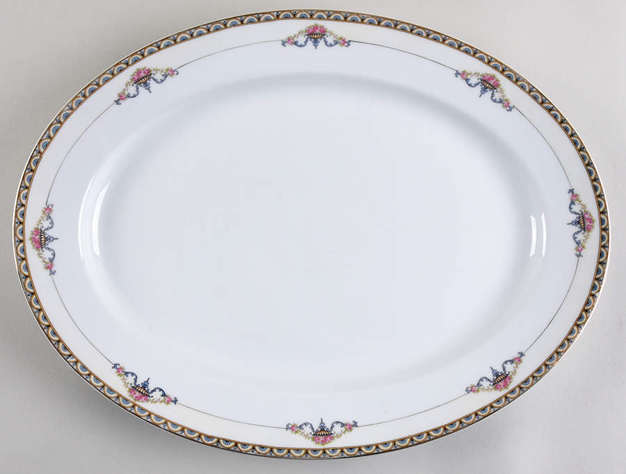 Minerva 16" Oval Serving Platter by Noritake-1