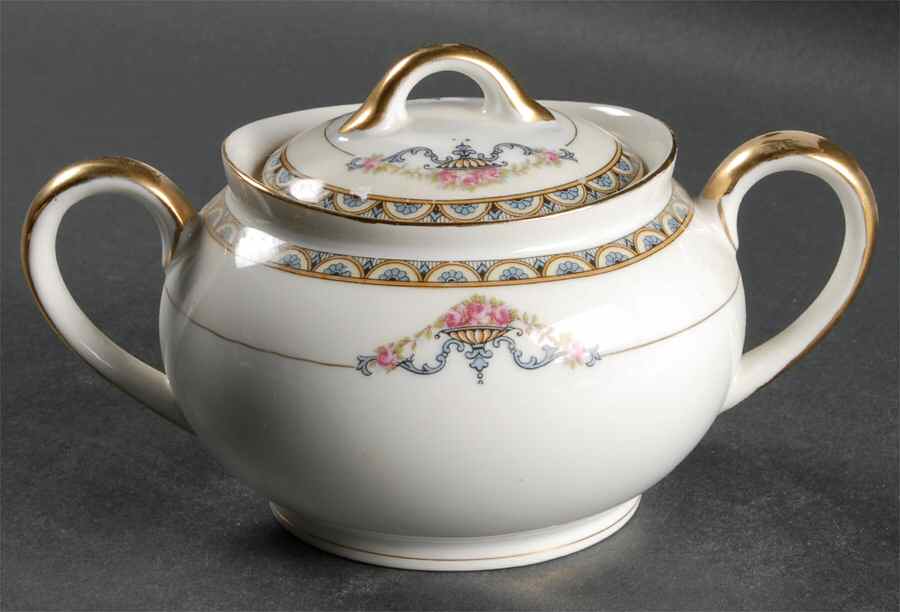 Minerva Sugar Bowl & Lid by Noritake-1