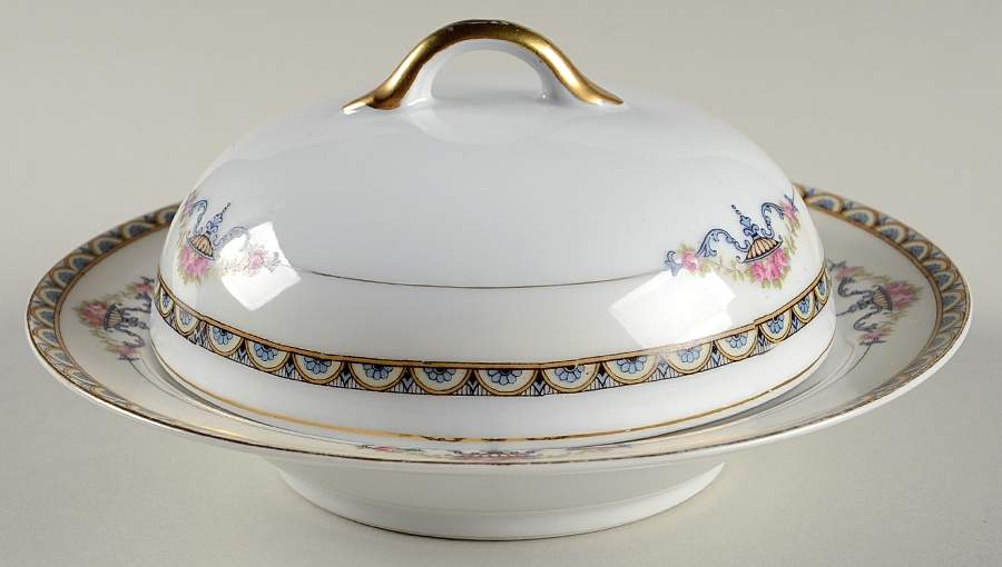 Minerva Round Covered Butter by Noritake-1