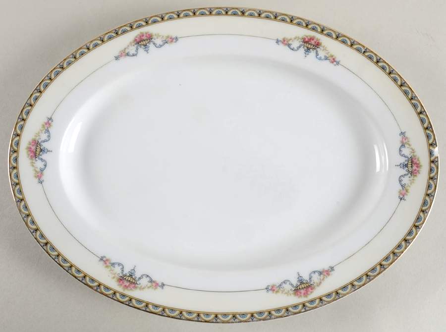 Minerva 11" Oval Serving Platter by Noritake-1